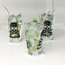 Load image into Gallery viewer, Skull Pint Glass, 16oz