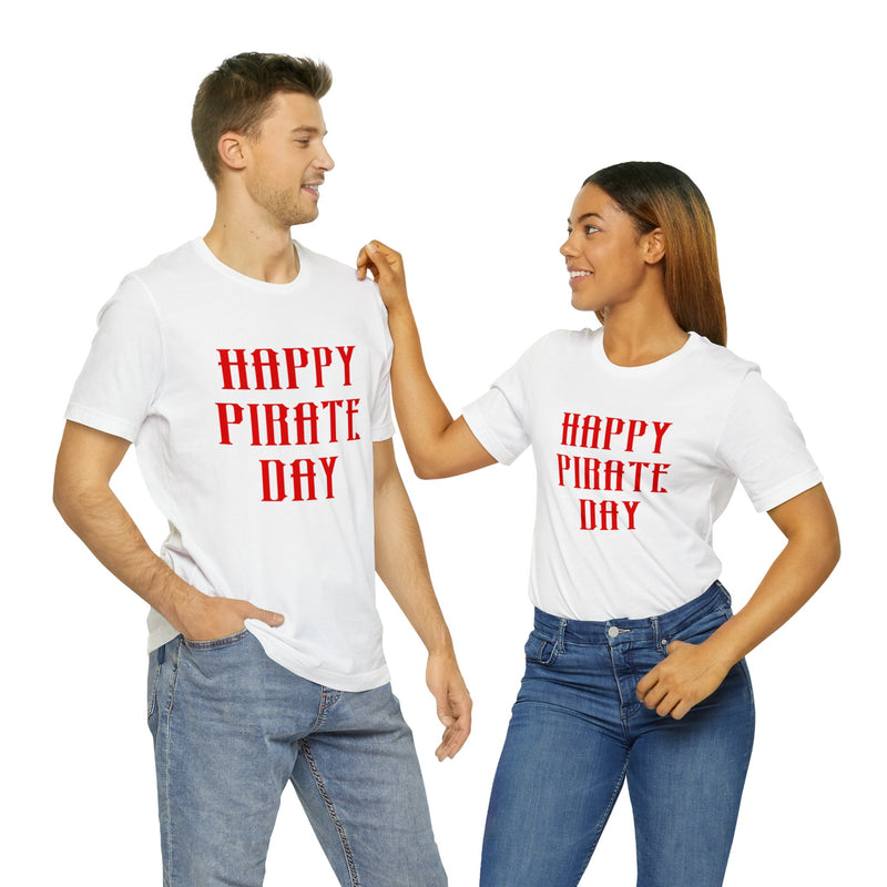 Happy Pirate Day Red T-Shirt