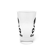 Load image into Gallery viewer, Skull Pint Glass, 16oz