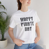 Pirate Day Black Graphic T-Shirt