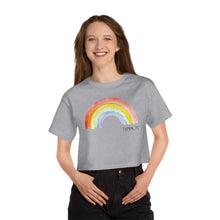 Load image into Gallery viewer, Tampa Rainbow Cropped Tee