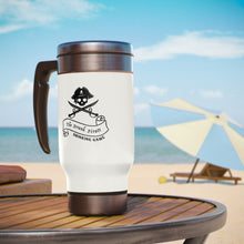 Load image into Gallery viewer, Drunk Pirate White Travel Mug
