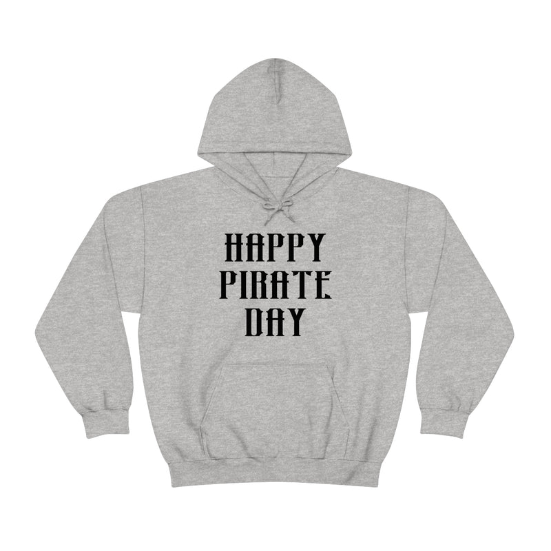 Pirate Day Black Graphic Hoodie