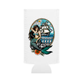 Gasparilla Mermaid Slim Can Cooler