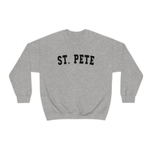 Load image into Gallery viewer, St. Pete Black Graphic Sweatshirt