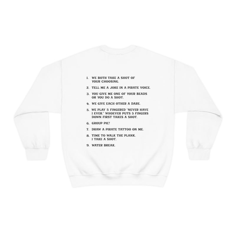 Gasparilla Drinking Game Sweatshirt