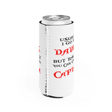 Load image into Gallery viewer, Captain Daddy Slim Can Cooler
