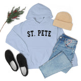 St. Pete Black Graphic Hoodie