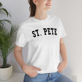 St. Pete Black Graphic T-Shirt