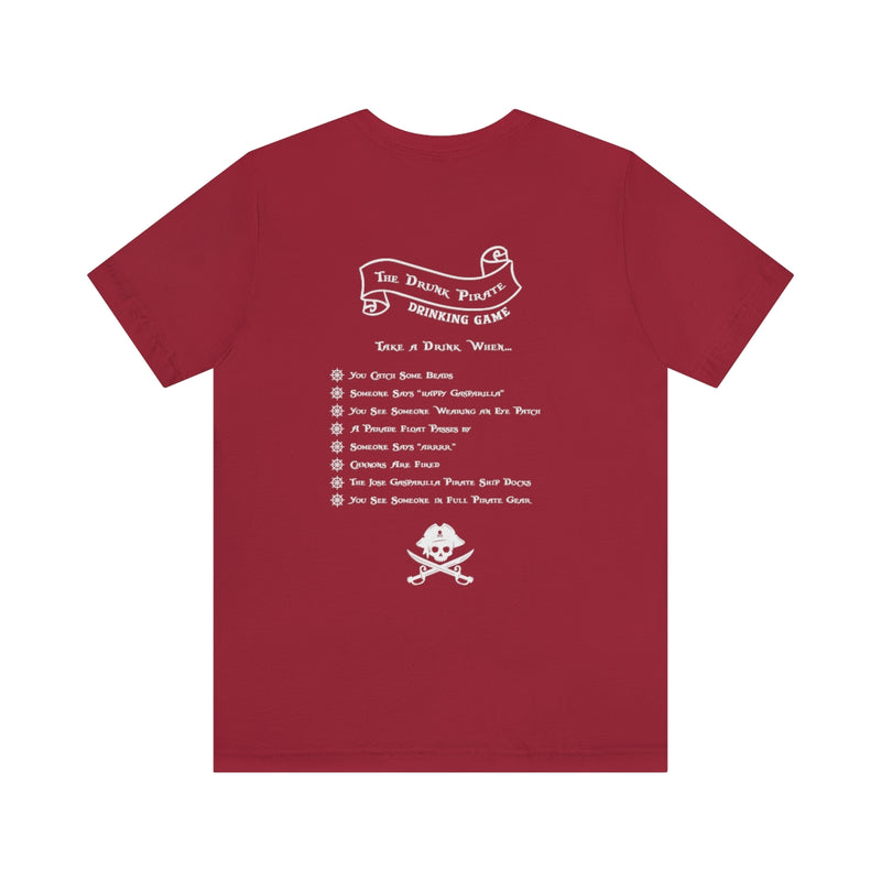 Gasparilla Drunk Pirate Game T-Shirt