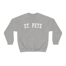 Load image into Gallery viewer, St. Pete White Graphic Sweatshirt