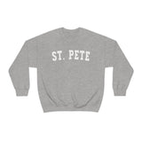 St. Pete White Graphic Sweatshirt