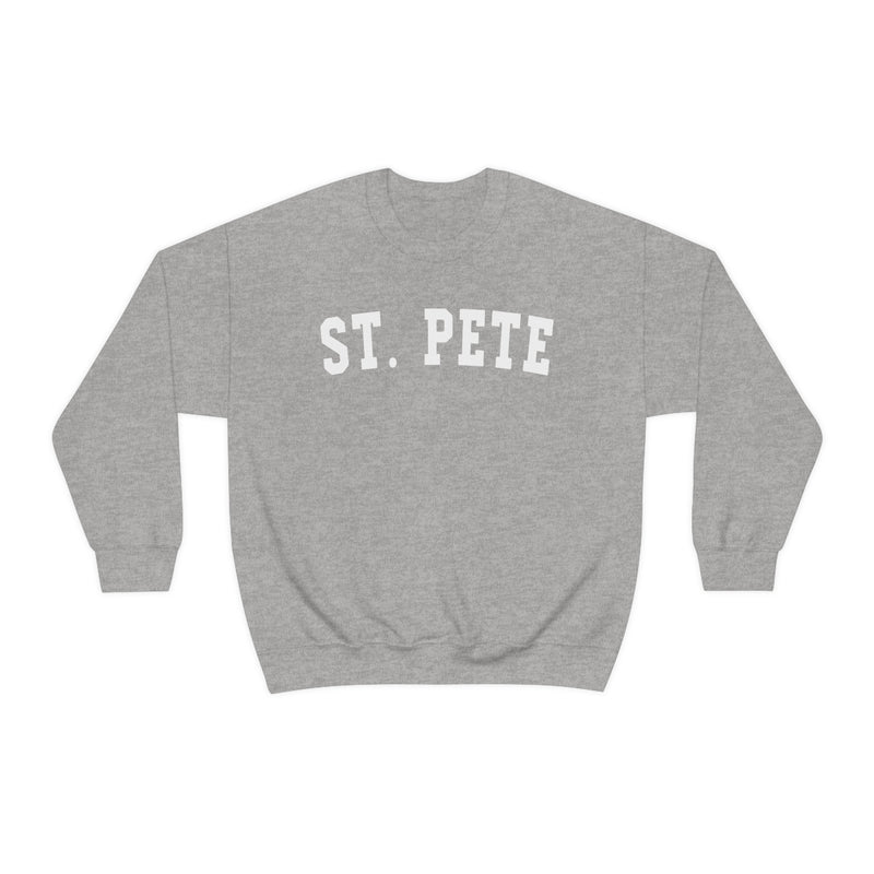 St. Pete White Graphic Sweatshirt