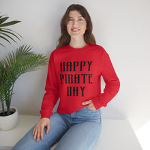 Load image into Gallery viewer, Pirate Day Black Graphic Sweatshirt