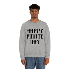 Load image into Gallery viewer, Pirate Day Black Graphic Sweatshirt