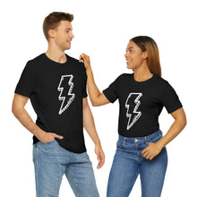 Load image into Gallery viewer, Lightning Bolt White Tee