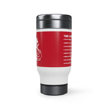 Load image into Gallery viewer, Drunk Pirate Red Travel Mug