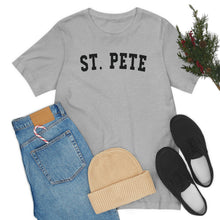 Load image into Gallery viewer, St. Pete Black Graphic T-Shirt