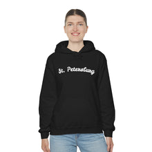 Load image into Gallery viewer, St. Pete Cursive Hoodie