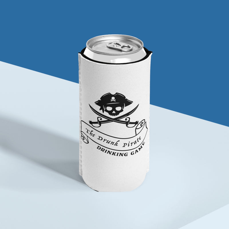 Drunk Pirate Slim Can Cooler