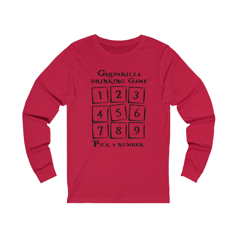 Gasparilla Drinking Game Long Sleeve Tee