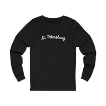 Load image into Gallery viewer, St. Pete Cursive Long Sleeve Tee