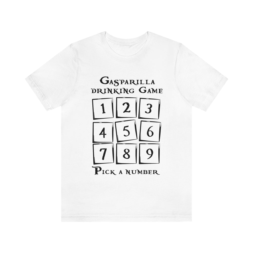 Printify Gasparilla Drinking Game T-Shirt White / M