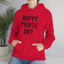 Load image into Gallery viewer, Pirate Day Black Graphic Hoodie