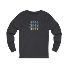 Load image into Gallery viewer, Tampa Tri Color Long Sleeve Tee