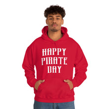 Load image into Gallery viewer, Pirate Day White Graphic Hoodie
