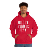 Pirate Day White Graphic Hoodie