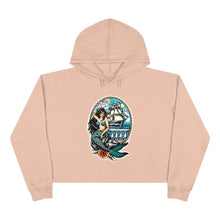 Load image into Gallery viewer, Gasparilla Mermaid Crop Hoodie