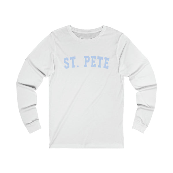 St. Pete Blue Graphic Long Sleeve Tee