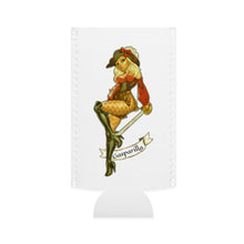 Load image into Gallery viewer, Pirate Pinup Slim Can Cooler