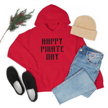 Load image into Gallery viewer, Pirate Day Black Graphic Hoodie
