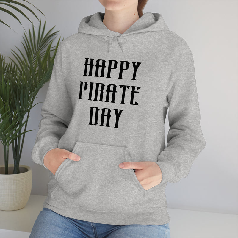 Pirate Day Black Graphic Hoodie