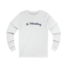 Load image into Gallery viewer, St. Pete Cursive Long Sleeve Tee