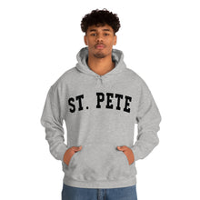 Load image into Gallery viewer, St. Pete Black Graphic Hoodie