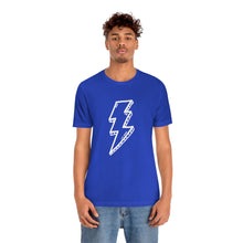 Load image into Gallery viewer, Lightning Bolt White Tee
