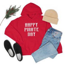 Load image into Gallery viewer, Pirate Day White Graphic Hoodie