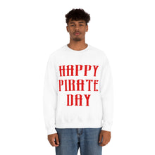 Load image into Gallery viewer, Pirate Day Red Graphic Sweatshirt