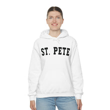 Load image into Gallery viewer, St. Pete Black Graphic Hoodie