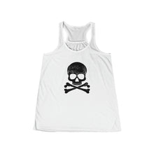 Load image into Gallery viewer, Skull Flowy Racerback Tank