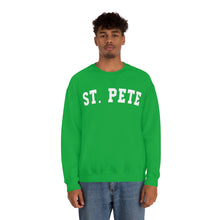 Load image into Gallery viewer, St. Pete White Graphic Sweatshirt