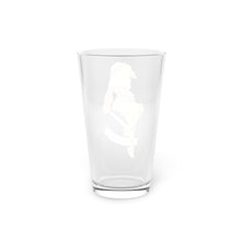 Load image into Gallery viewer, Pinup Pirate Pint Glass, 16oz