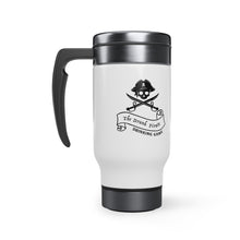 Load image into Gallery viewer, Drunk Pirate White Travel Mug