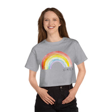 Load image into Gallery viewer, St. Pete Rainbow Cropped Tee
