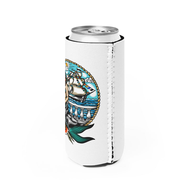 Gasparilla Mermaid Slim Can Cooler