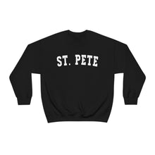 Load image into Gallery viewer, St. Pete White Graphic Sweatshirt