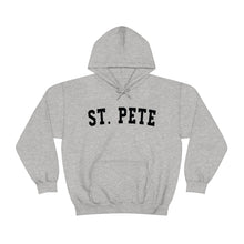 Load image into Gallery viewer, St. Pete Black Graphic Hoodie